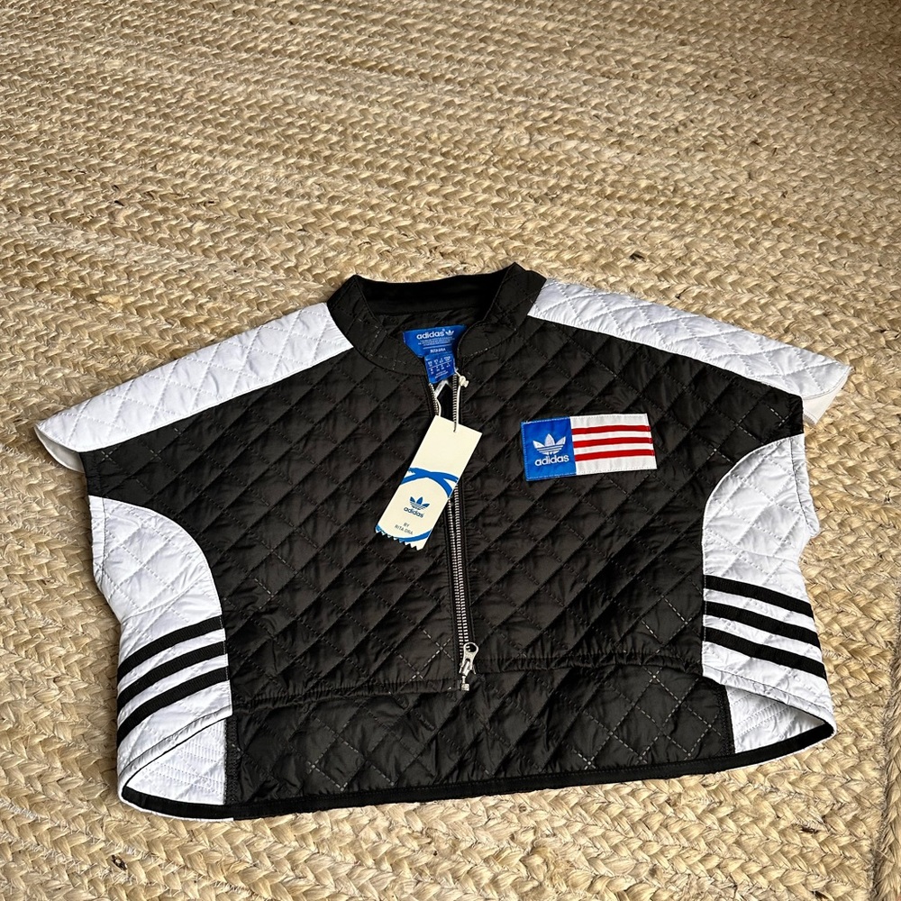 Rita Ora x Adidas Collab Crop jacket